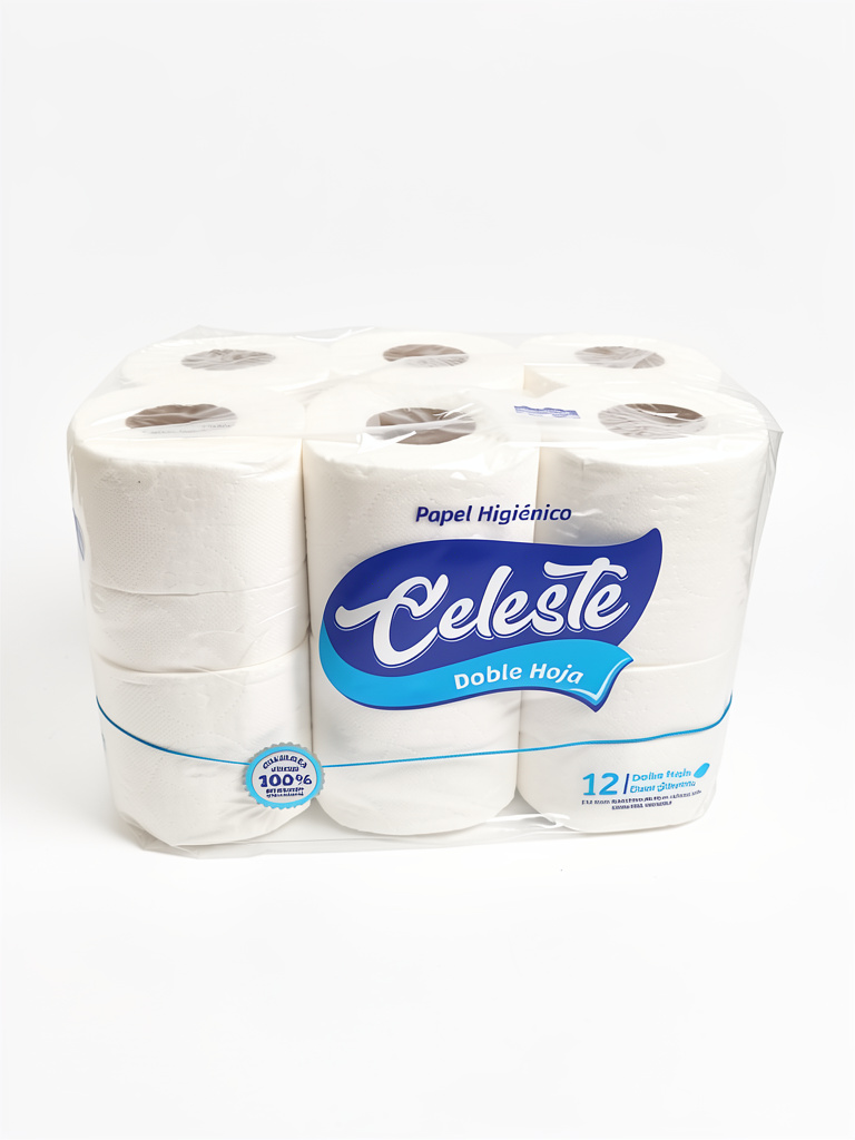 Papel higienico "Celeste" 12u