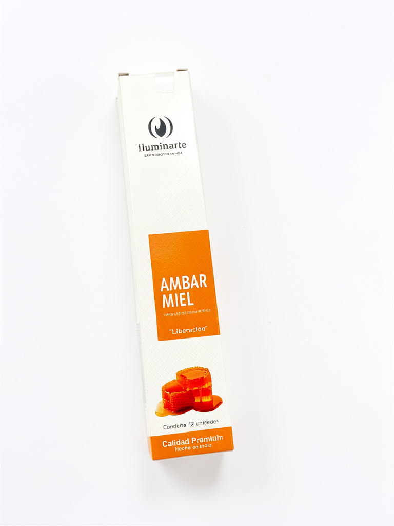 Sah. Línea blanca x12 varillas “ámbar miel”