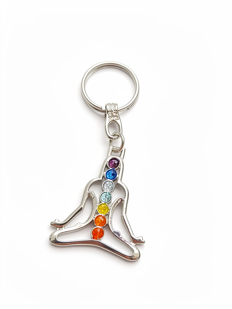Llavero grande 7 chakras