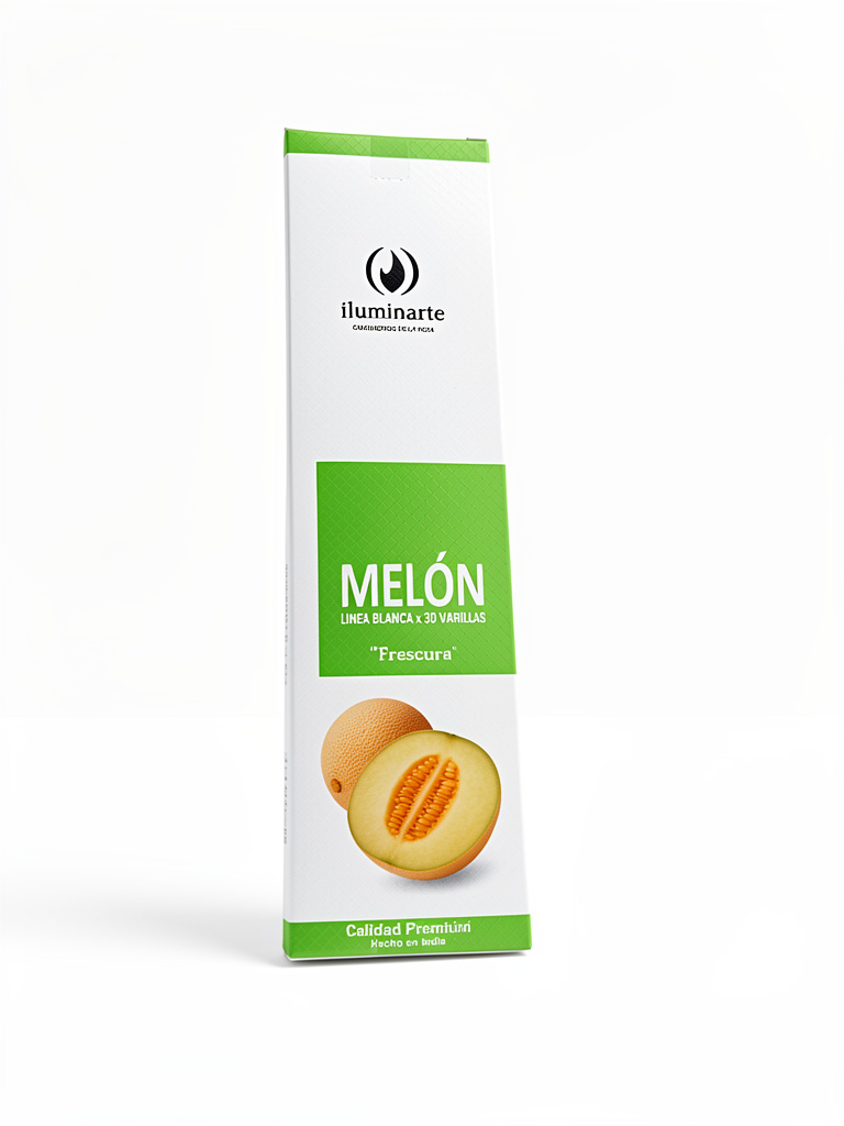 Sah. Linea blanca x 30 varillas "melón"