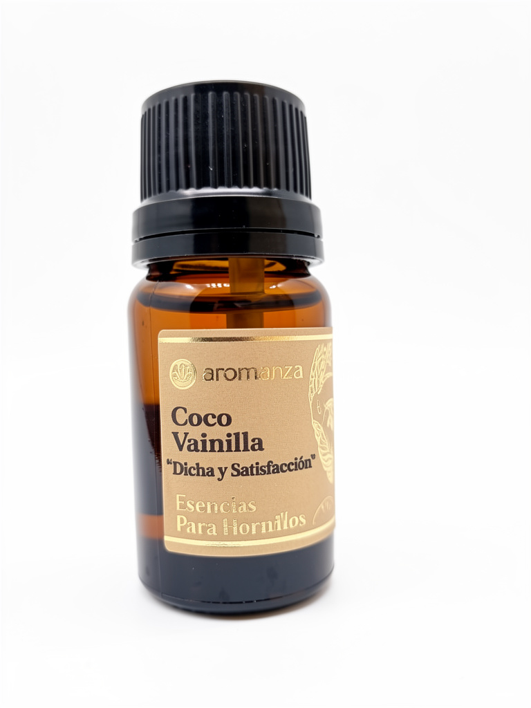 Esencias Aromanza "Coco y Vainilla" (Dicha y Satisfacción)