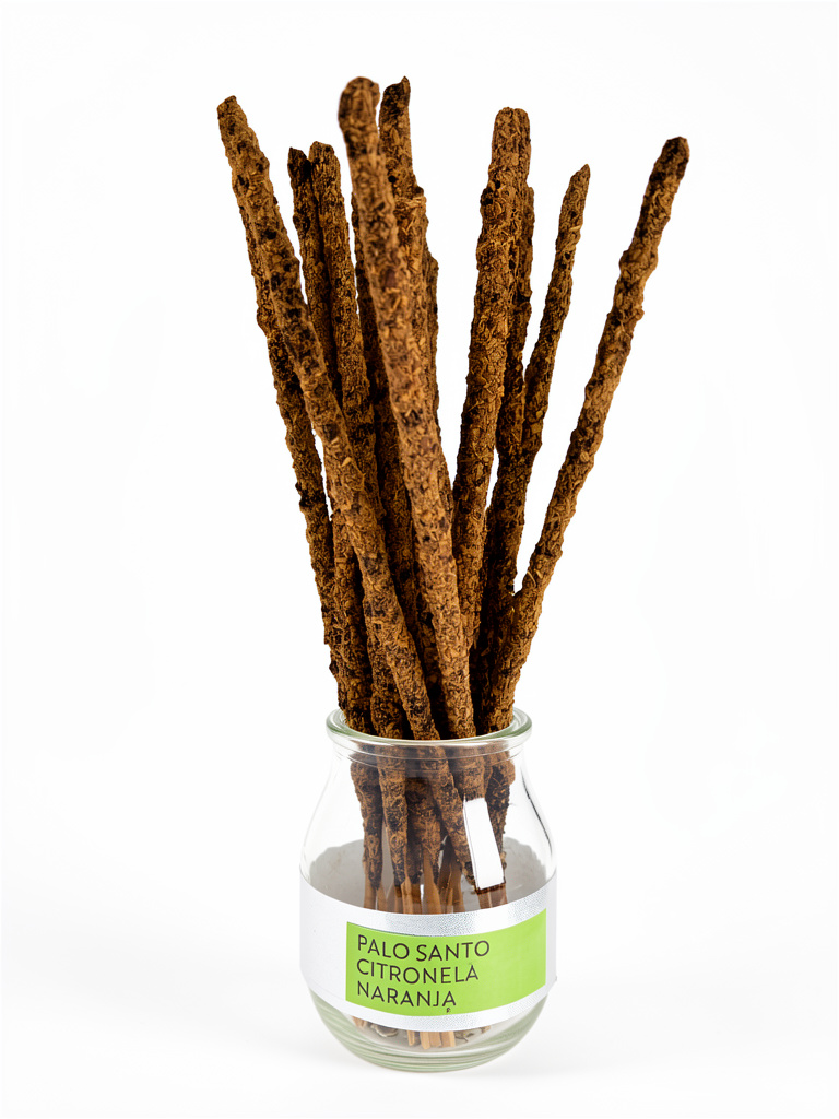 Sah. Naturales palo santo citronela naranja
