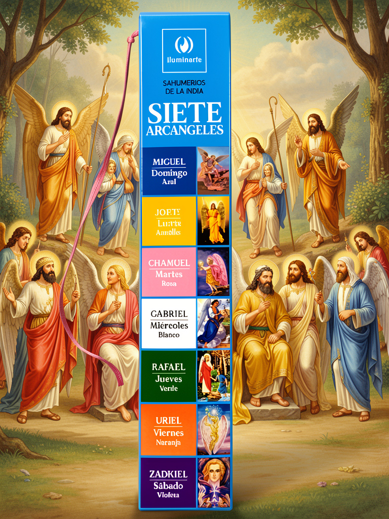 Sahumerios de la India "Siete arcangeles"