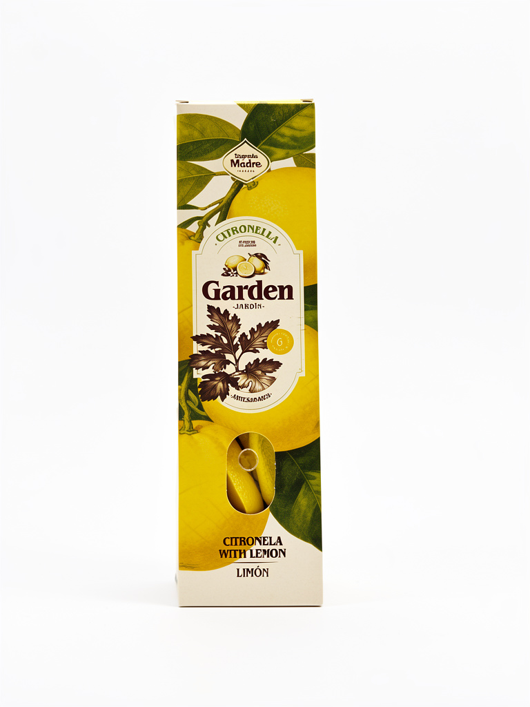 Sahumerio garden “Citronela with lemon”