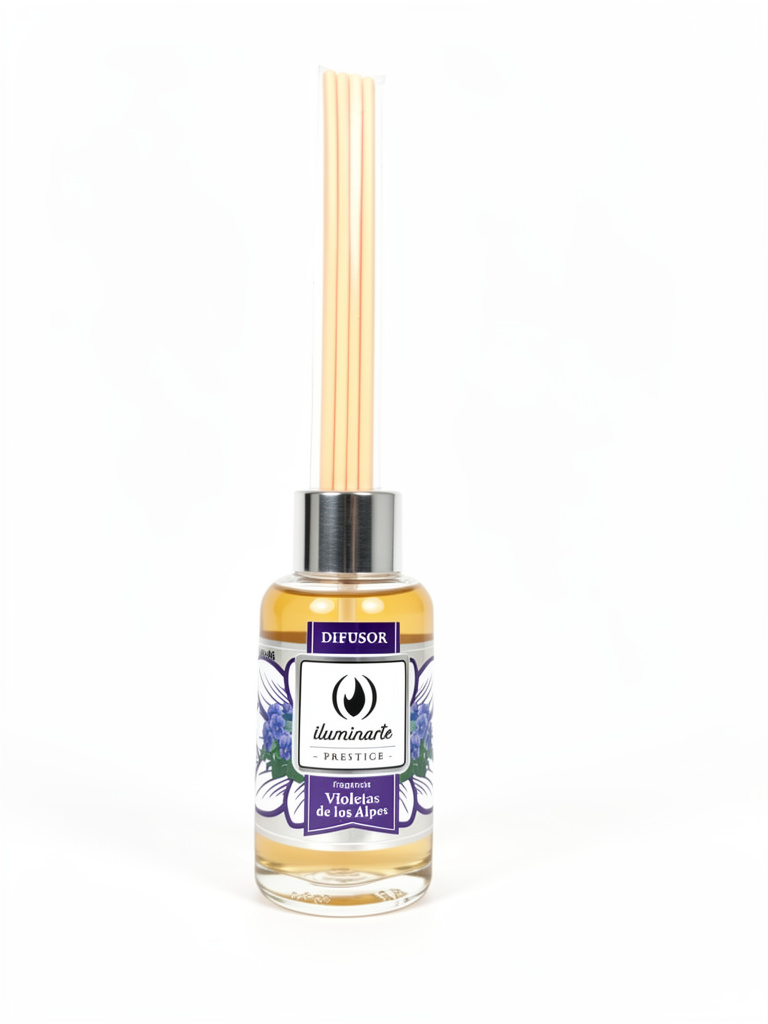 Difusor varilla iluminarte VIOLETAS DE LOS ALPES