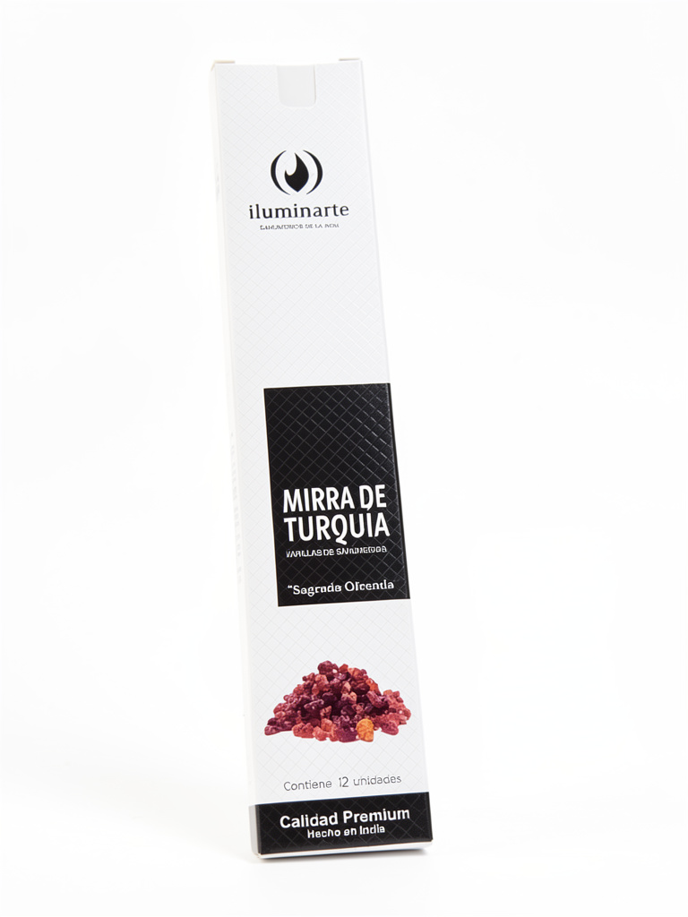 Sah. Línea blanca x 12 varillas “mirra de Turquía”