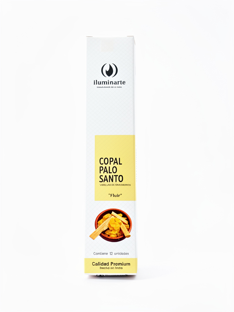 Sah. Línea blanca x 12 varillas “copal palo santo”