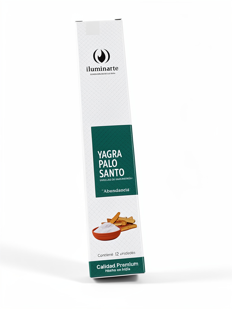 Sah. Línea blanca x 12 varillas “Yagra palo santo”