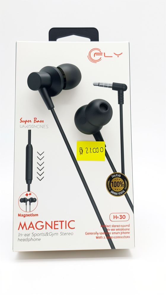AUDIFONOS ALAMBRICOS FLY ,MAGNETYC