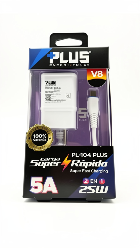 CARGADOR V8 5A PLUS