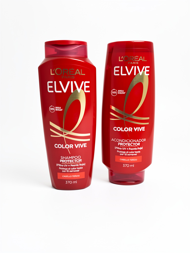Shampoo y acondicionador el vive