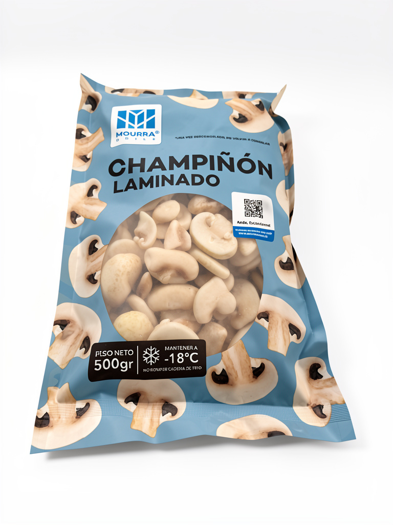 Champiñon laminado 500 grs