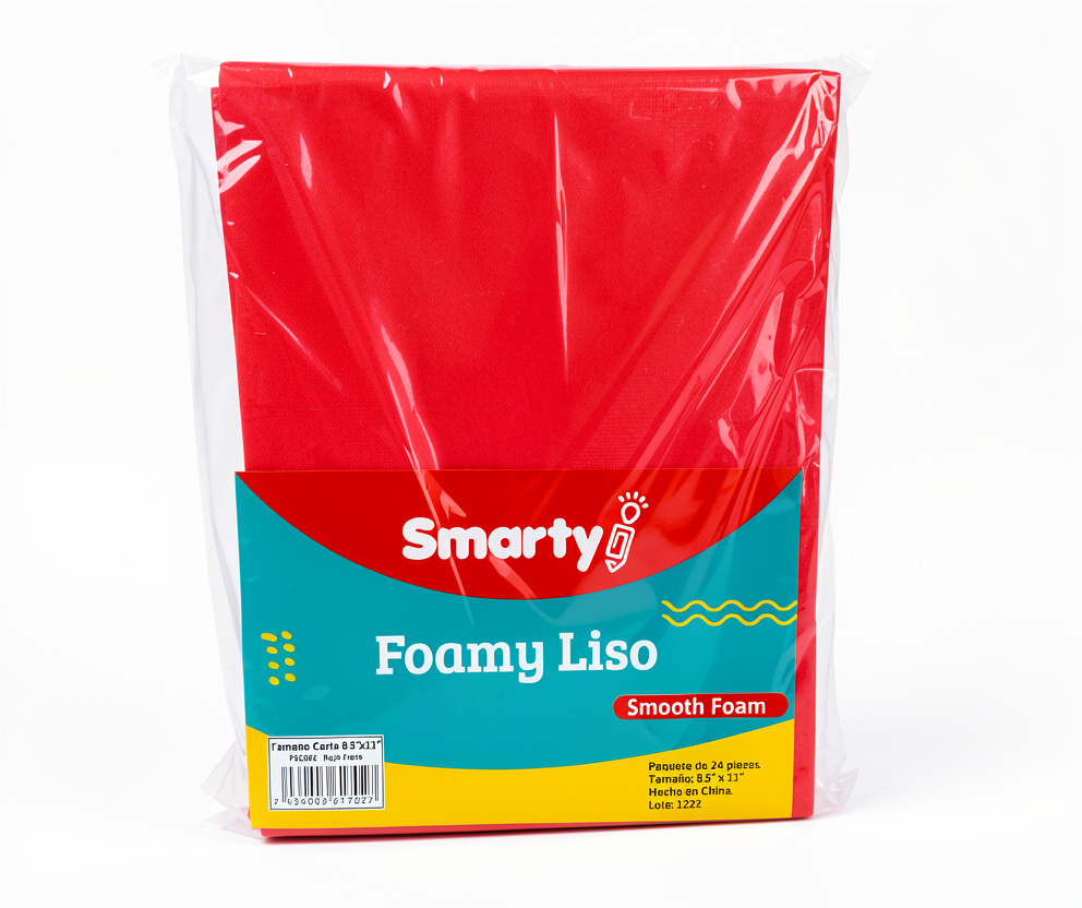 Fomy Liso Rojo