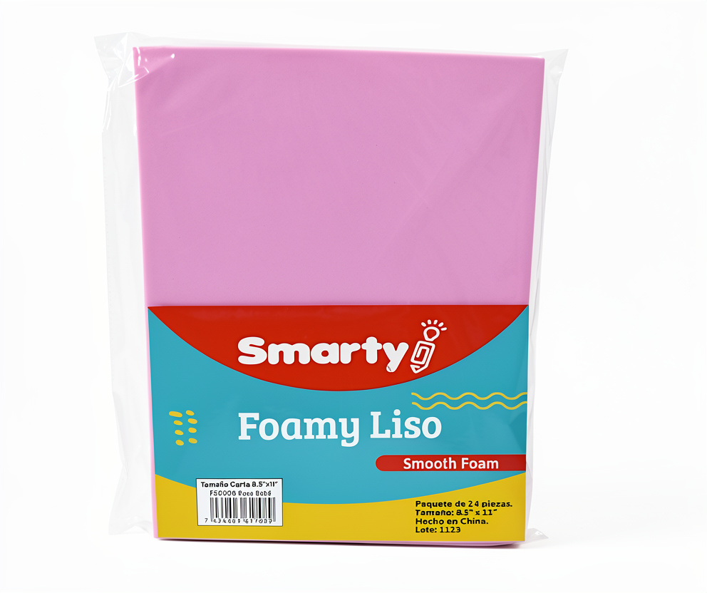 Fomy Liso Rosa Bebé