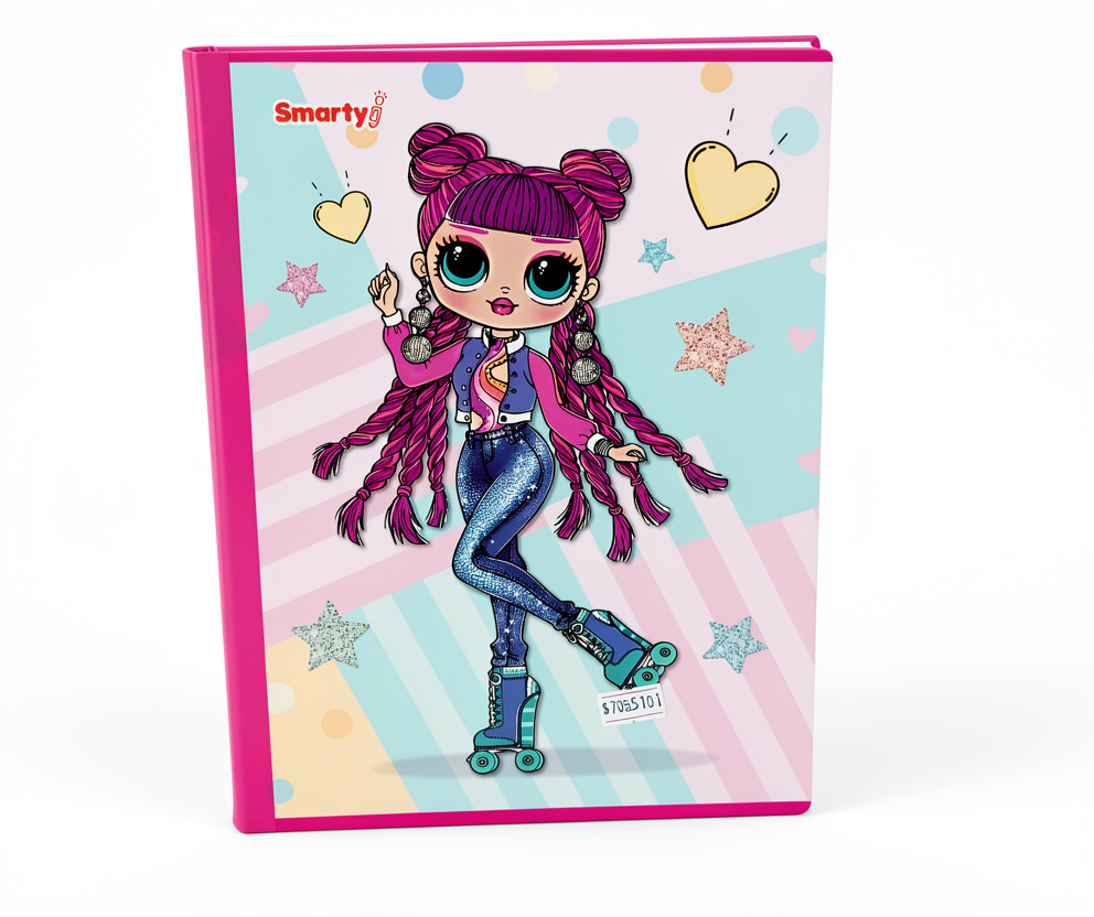 Cuaderno Cocido Cuadrado Smarty 2