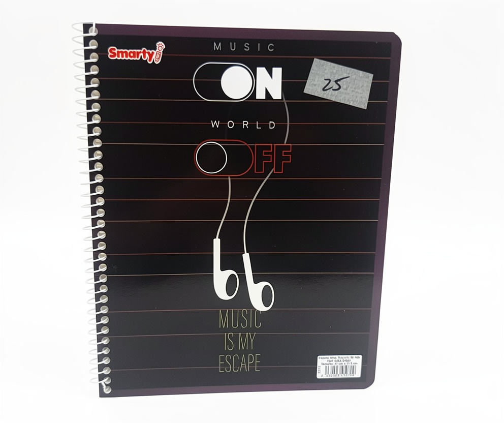 CUADERNO ESPIRAL PEQ RAY SMA-04601