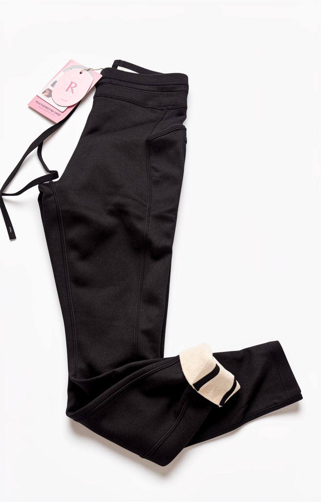 Pantalon chupin frisado