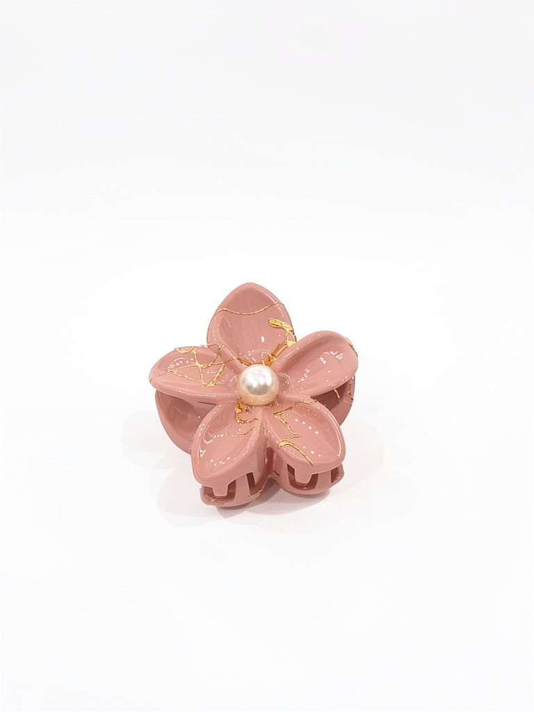 Broche Hawai marmolado chico R