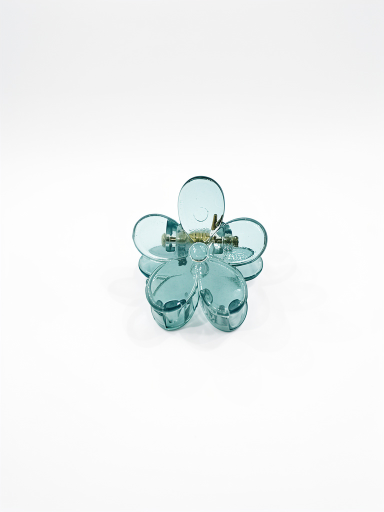 Broche chico transparente Flor Az