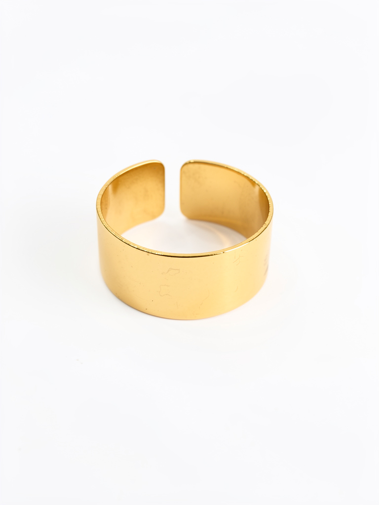 Anillo bijou dorado 1