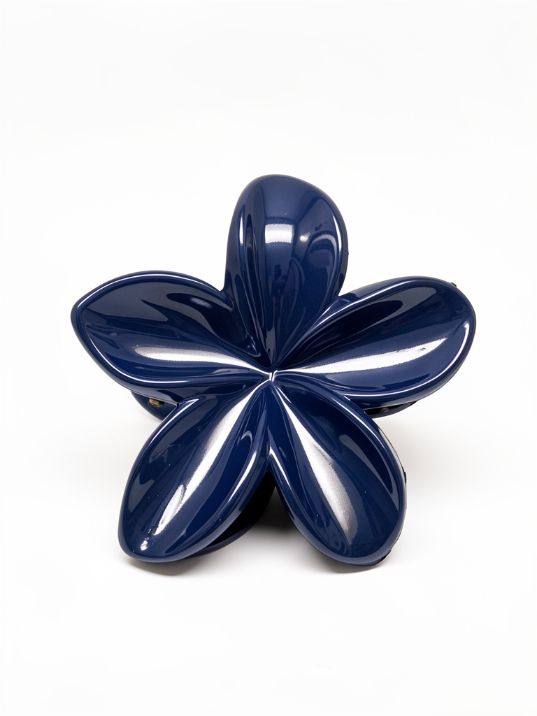 Broche grande Hawai matte liso AZ