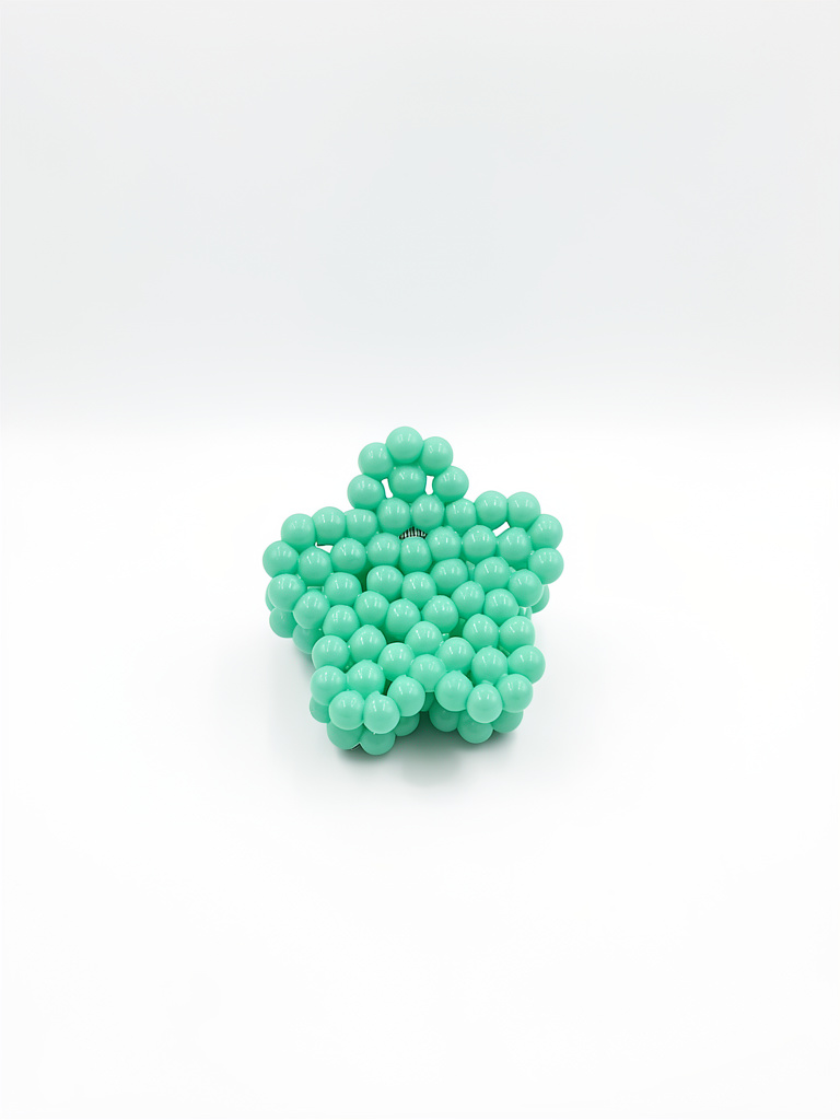 Broche chico microperla Flor VA
