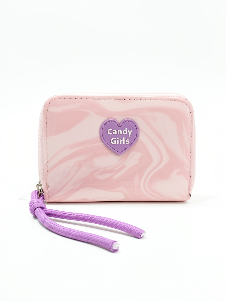 Billetera chica Candy Girl cierre simple