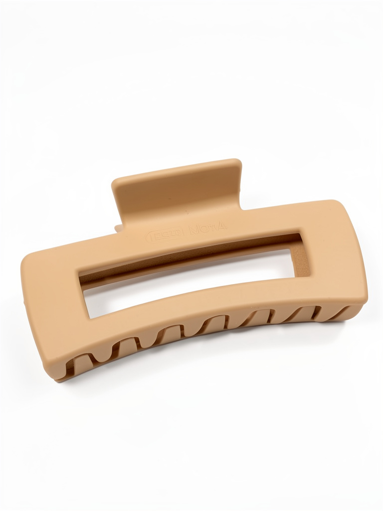 Broche grande rectangular matte M