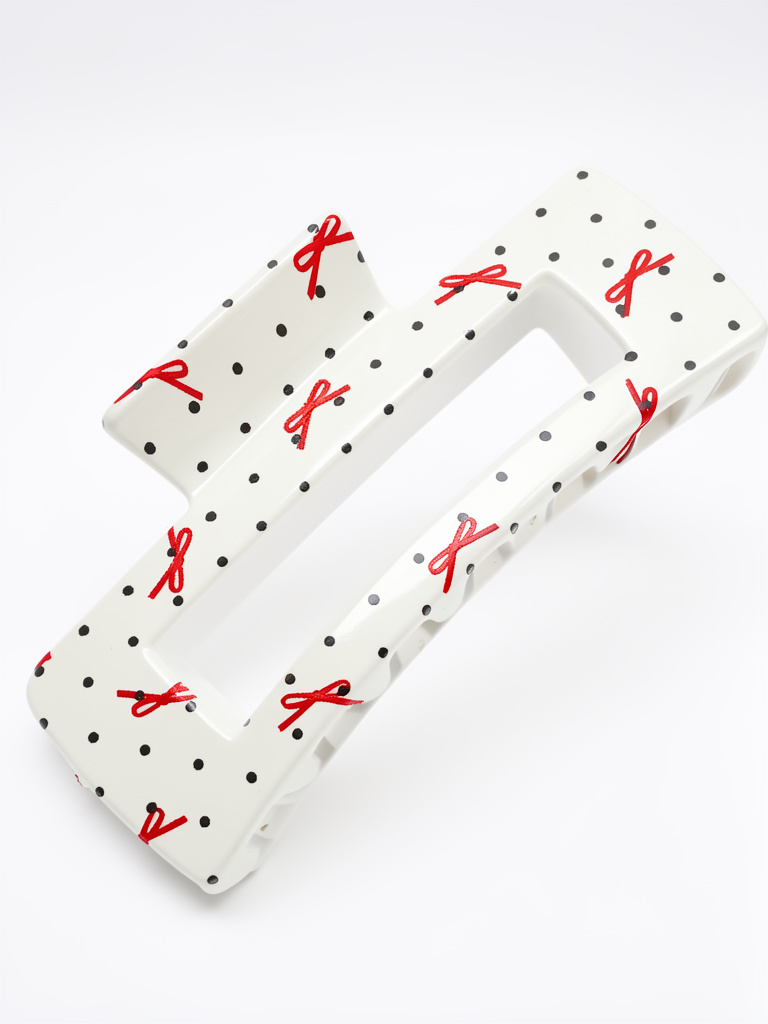 Broche Rectangular grande Coquette B1