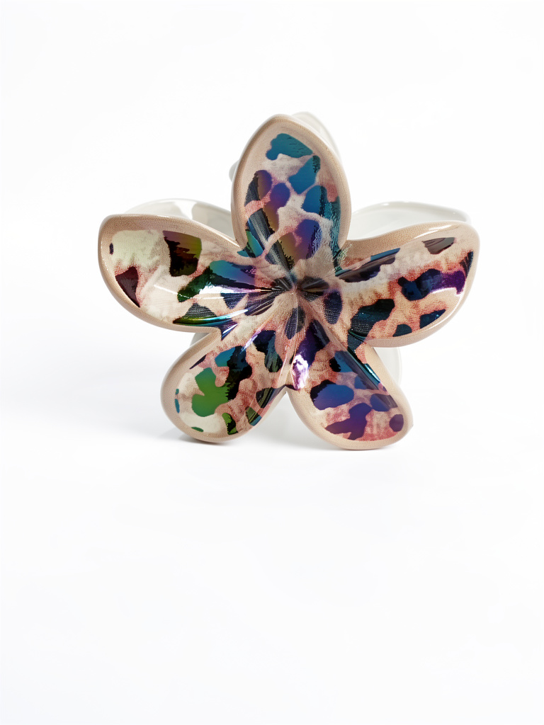 Broches grandes Hawai Print G