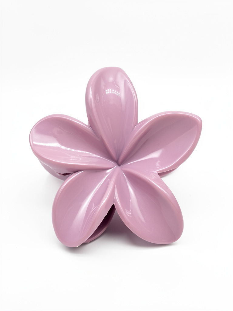 Broche grande Hawai matte liso L
