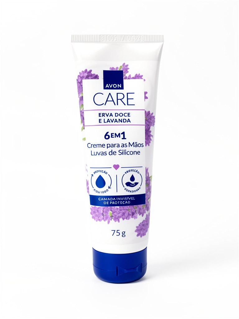 Avon Care Erva Doce e Lavanda creme para mãos 75g