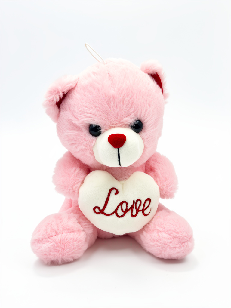 Oso rosado pequeño 23cm