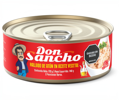 ATUN DON PANCHO RALLADO EN ACEITE