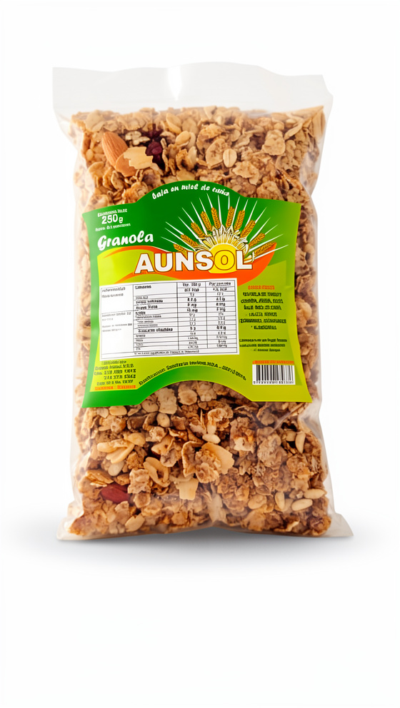 GRANOLA SIN DULCE AUN SOL X 250G