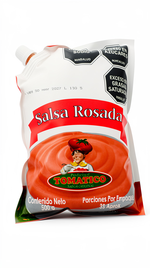 SALSA TOMATICO ROSADA X 500G