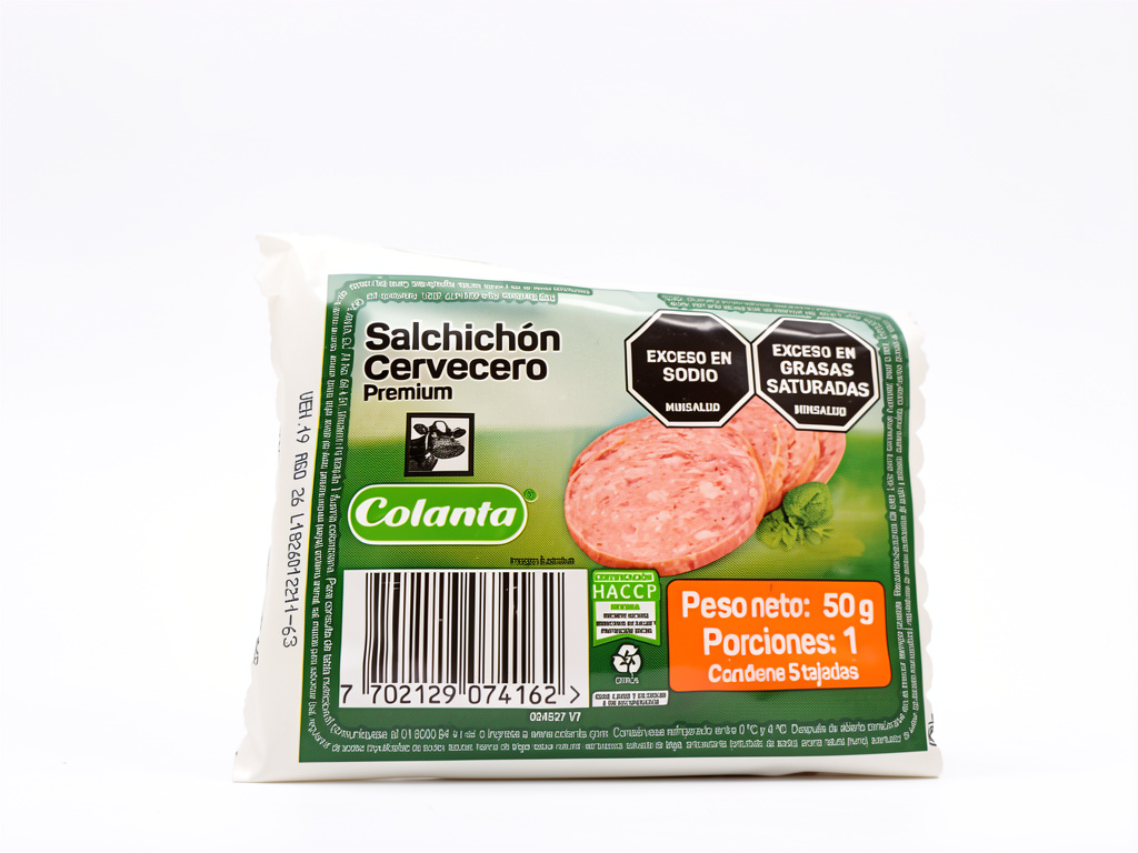 Colanta salchichon cervecero premium