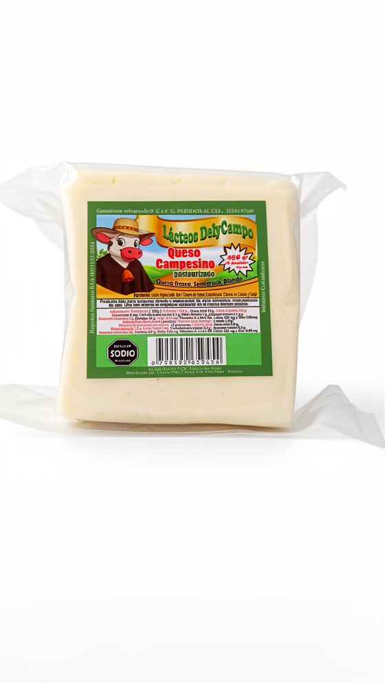 QUESO  CAMPESINO DELICAMPO X500G