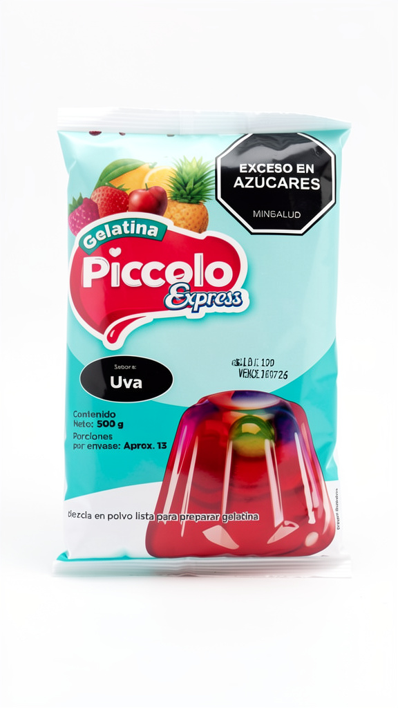 GELATINA PICCOLO UVA X 500G