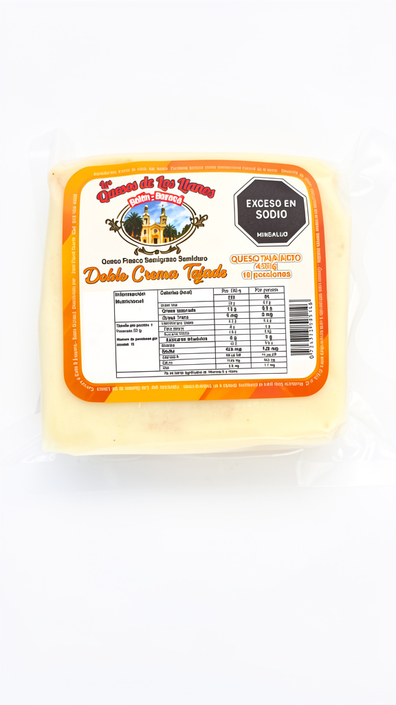 QUESO TAJADO X 450G LLANOS