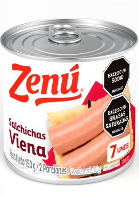SALCHICHA ZENU X150G