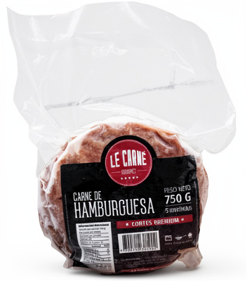 CARNE DE HAMBURGUESA X 5 BRAHMAN