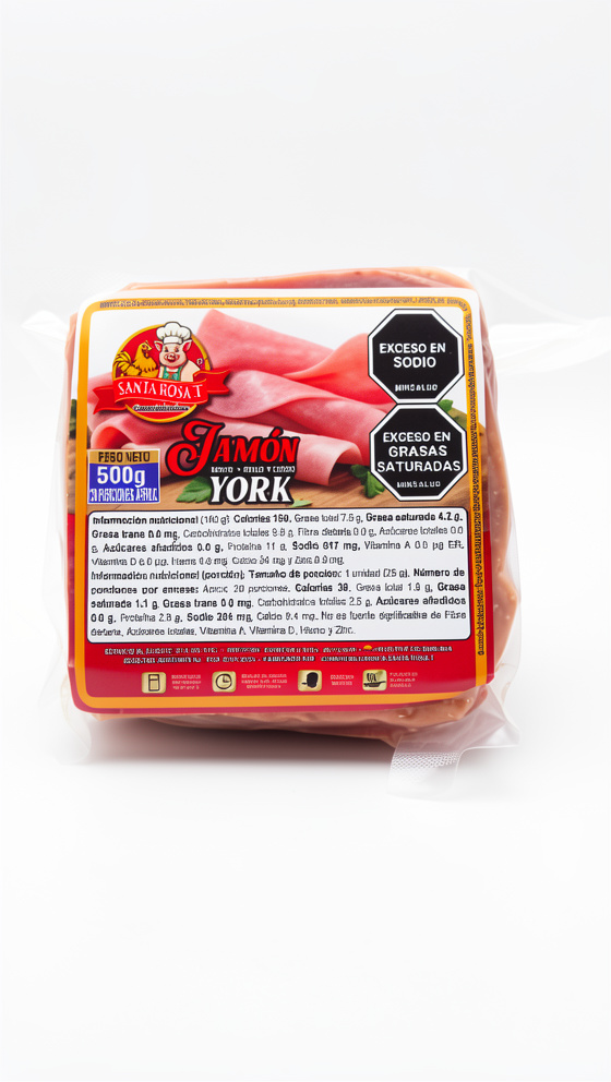JAMON YORK SANTARROSA X 500G
