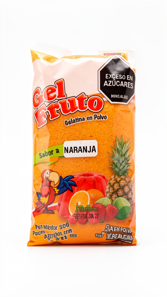 GELATINA NARANJA X 500G
