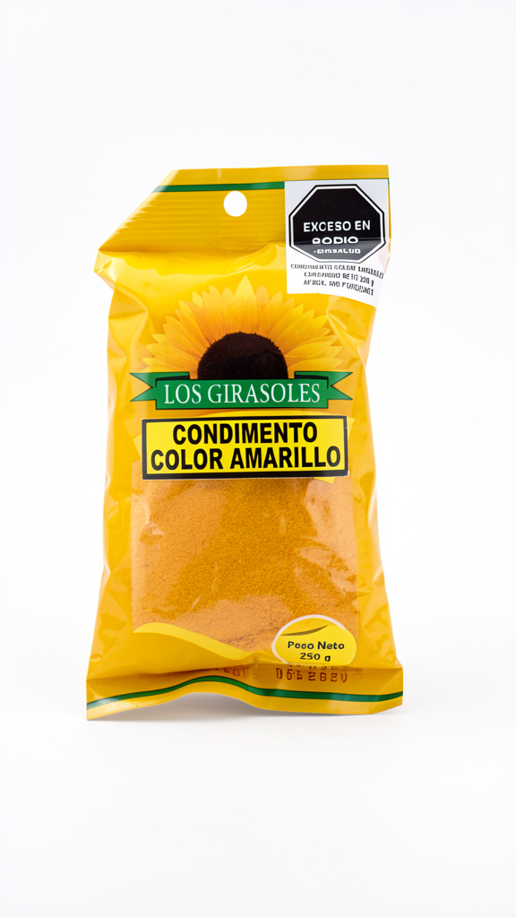 COLOR AMARILLO X 250gm GIRASOL