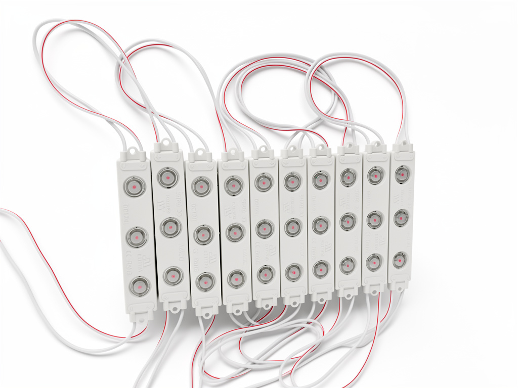 Módulos Led Rojos.