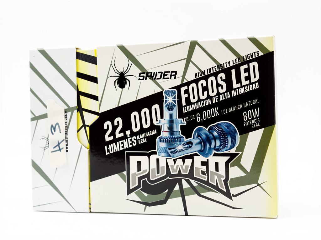 BOMBILLO LED SPIDER H3