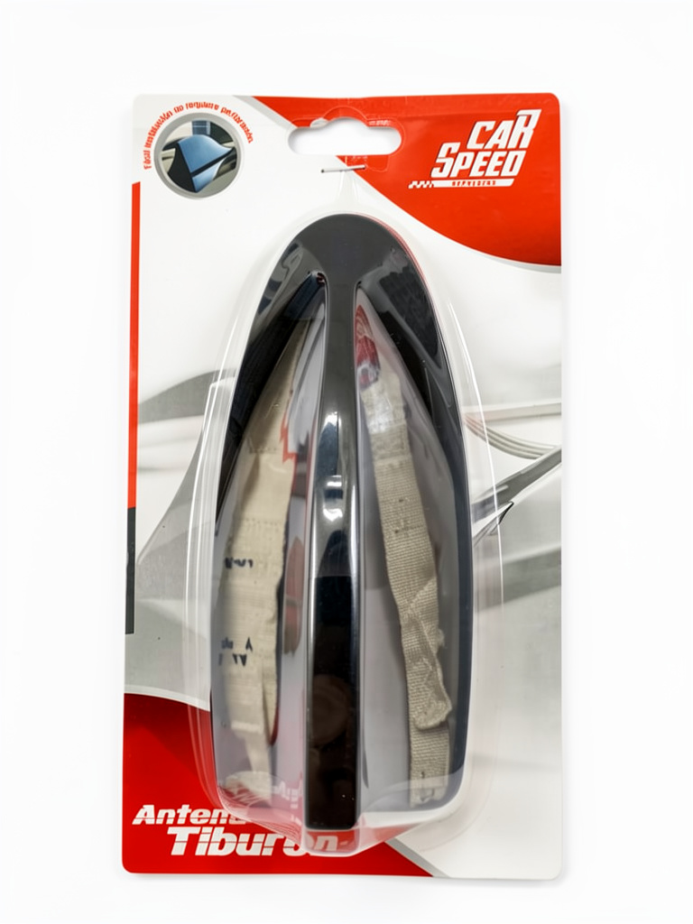 Car Speed Antena Tiburon cromada