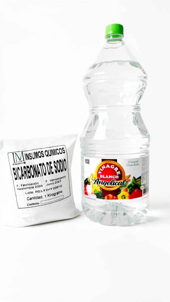 Super Combo, Vinagre 3litros + 1 kg de Bicarbonato