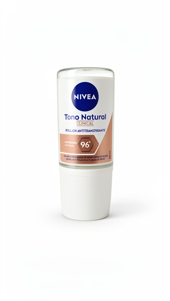 Desodorante Nivea Roll On Clinical Tono Natural 50 Ml